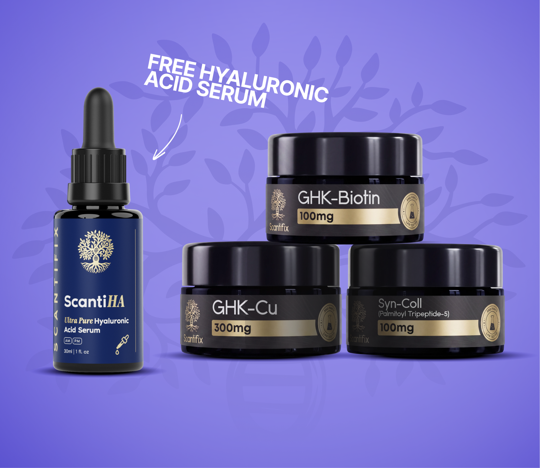 CollagenX: DIY Peptide Serum Bundle
