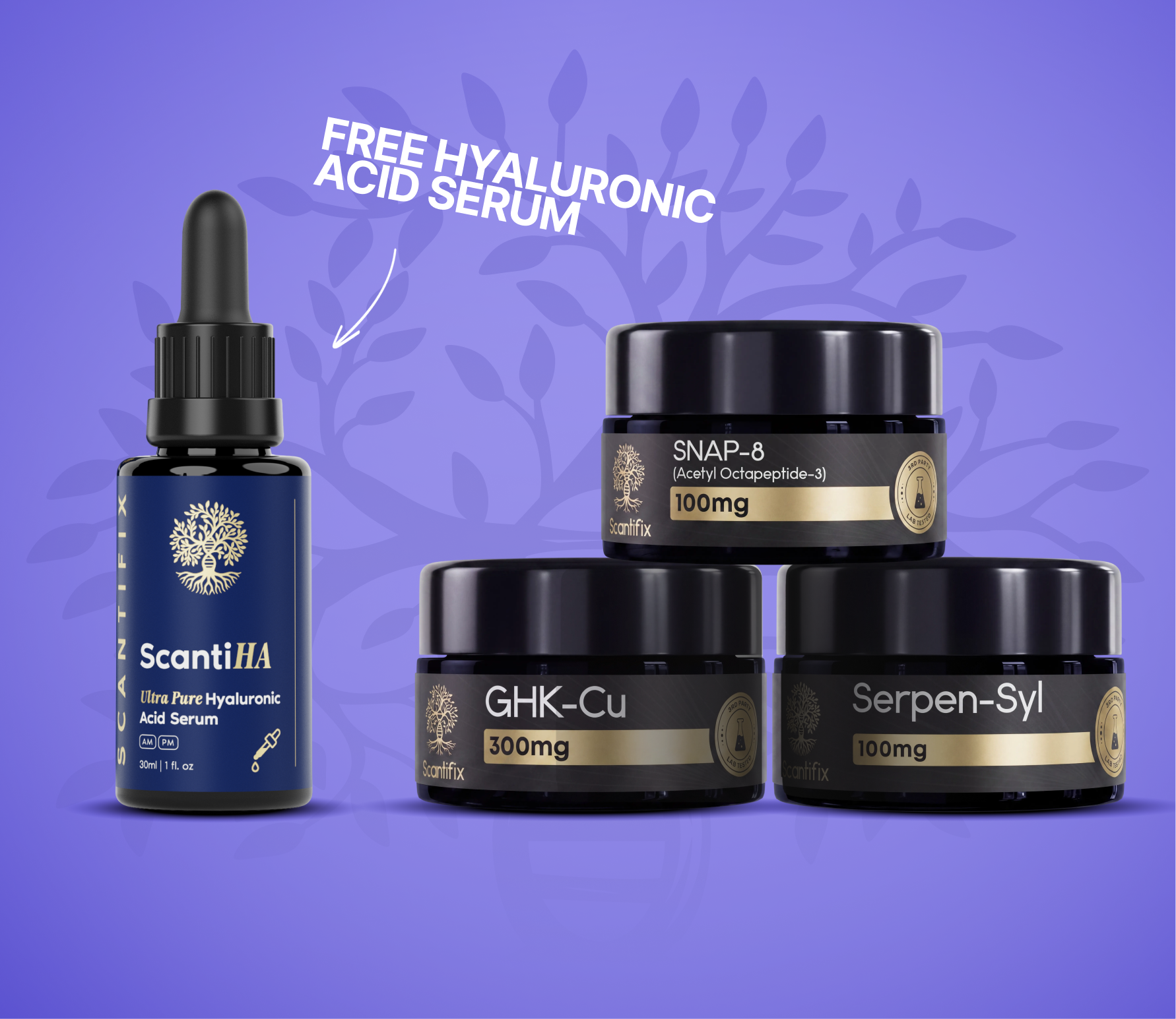 Wrinkle Twinkler: DIY Peptide Serum Bundle