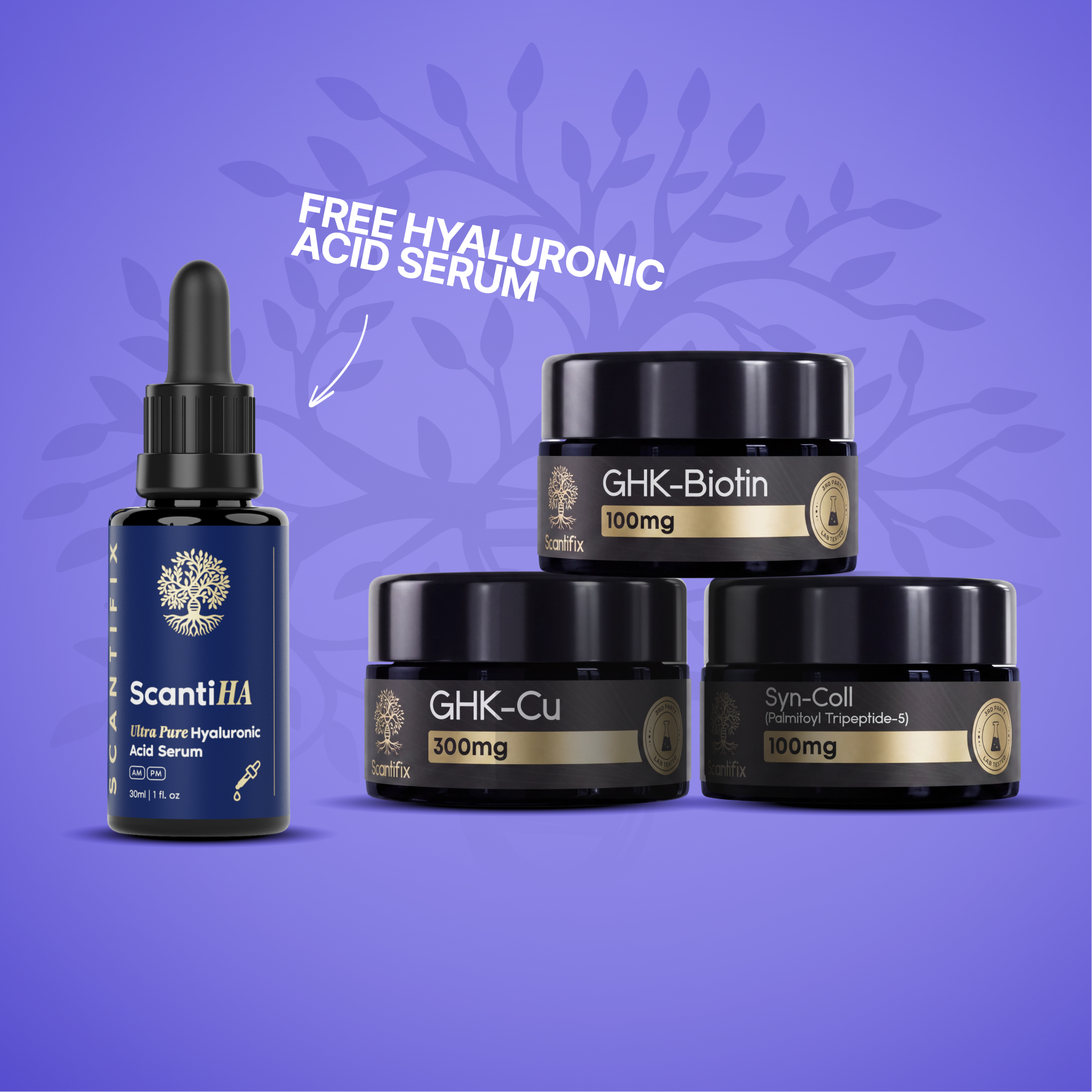 CollagenX: DIY Peptide Serum Bundle