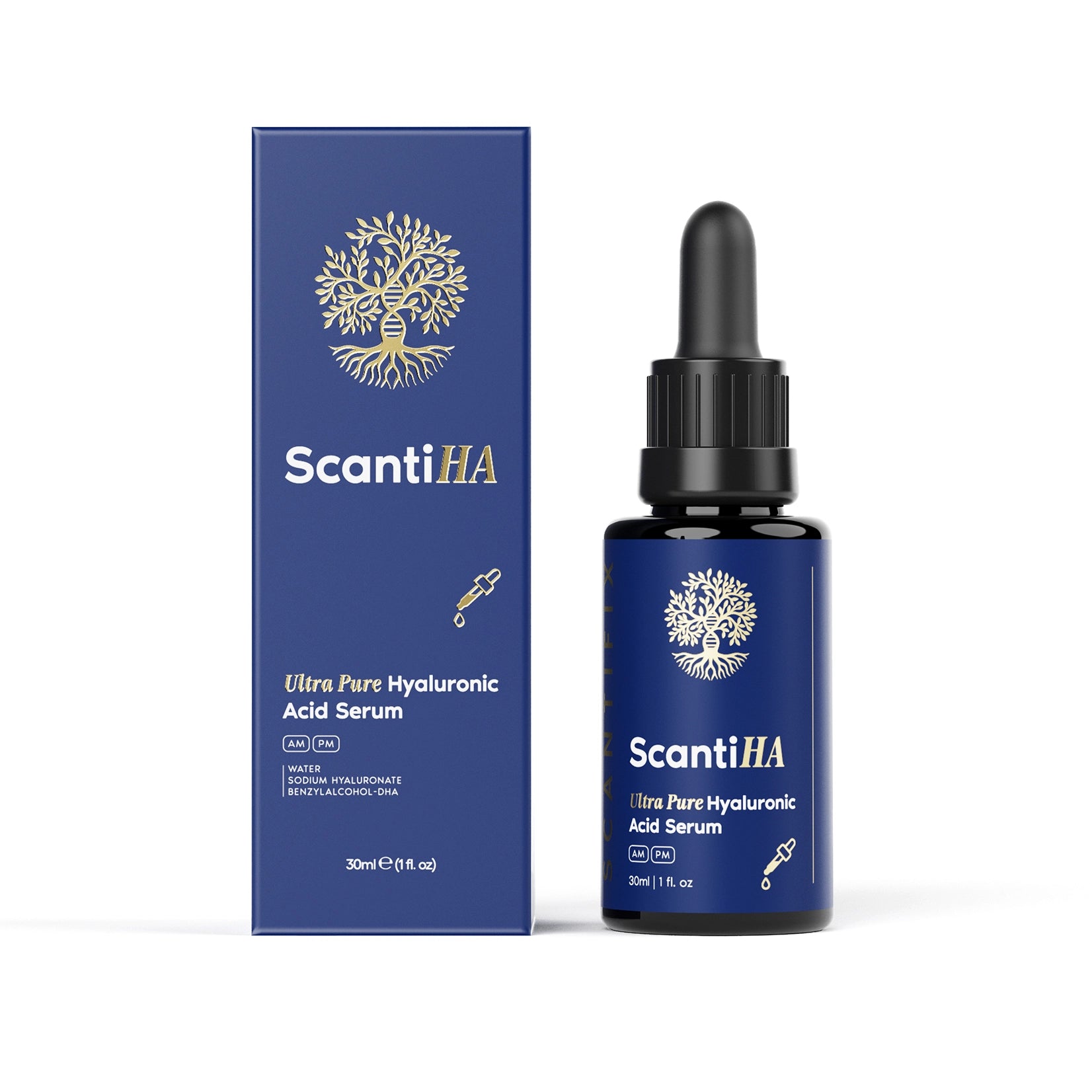ScantiHA: Ultra Pure Hyaluronic Acid Serum